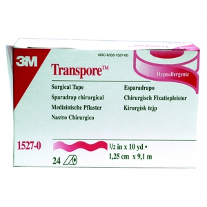 3M 1/2" Transpore Tape