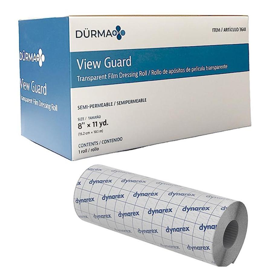View Guard Transparent Film Dressing Roll 8"