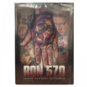 Ron 570 Hand Tattoo Tutorial DVD